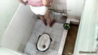 Myanmar Public Toilet